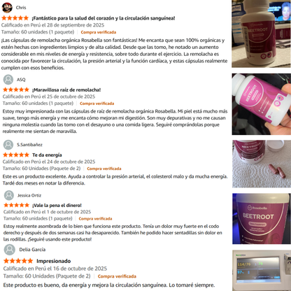 BEETROOT | SUPLEMENTO NATURAL PARA LA CIRCULACIÓN Y CORAZÓN FUERTE