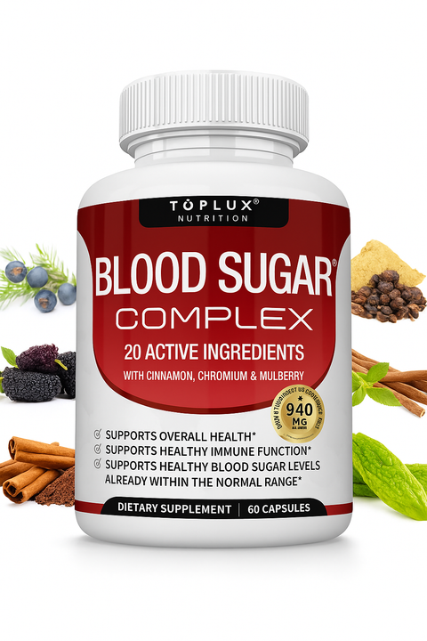 BLOOD SUGAR COMPLEX | SUPLEMENTO NATURAL