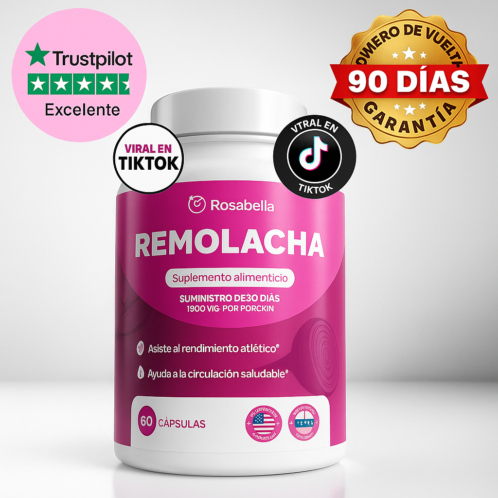 BEETROOT | SUPLEMENTO NATURAL PARA LA CIRCULACIÓN Y CORAZÓN FUERTE