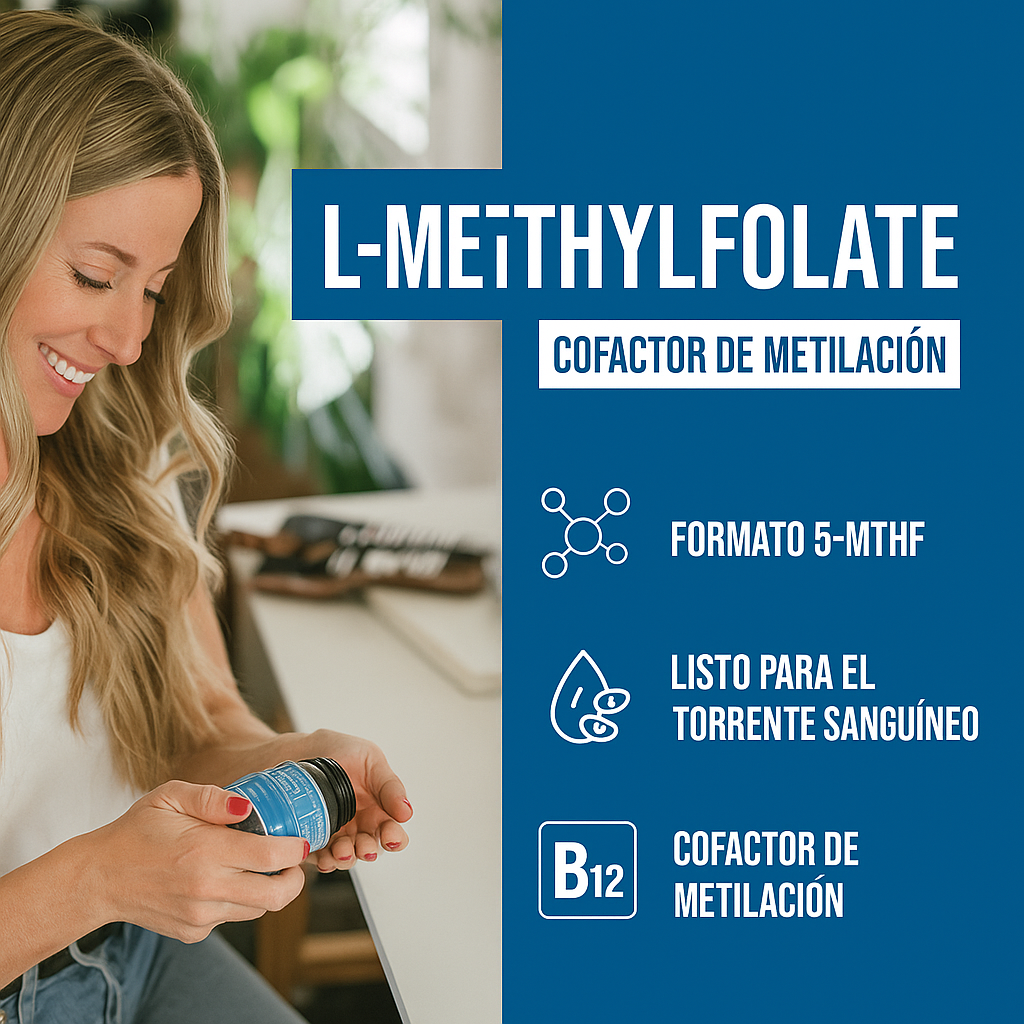 L-Methylfolate | Fertilidad, Energía y Bienestar Prenatal