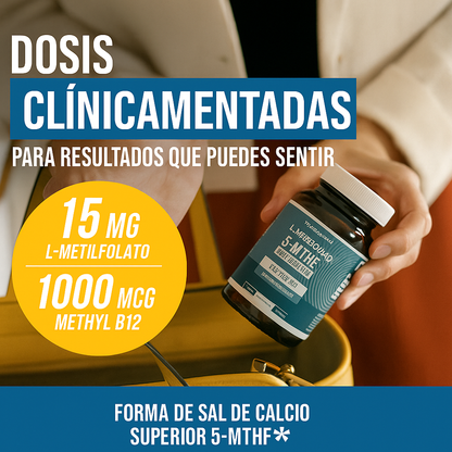 L-Methylfolate | Fertilidad, Energía y Bienestar Prenatal