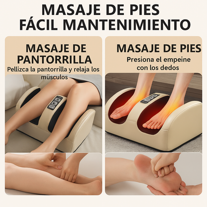 SHIATZU | Masajeador Eléctrico Tecnología Japonesa + 1 Removedor de Callos Profesional GRATIS