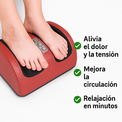 SHIATZU | Masajeador Eléctrico Tecnología Japonesa + 1 Removedor de Callos Profesional GRATIS